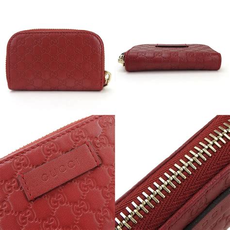 gucci red blue stripe wallet|Gucci microguccissima wallet.